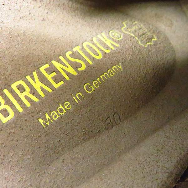 実際に弊社で買取させて頂いたBIRKENSTOCK/ビルケンシュトック Nubuk cacao レザーサンダル ブラウン/38 の画像 5枚目