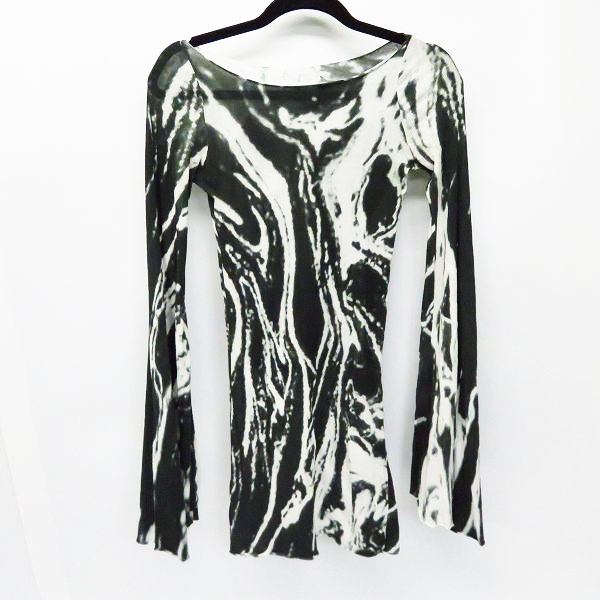 実際に弊社で買取させて頂いたIFSIXWASNINE/イフシックスワズナイン 転写 不規則模様 ロングスリーブ カットソー LSB 318MSCIJ/1