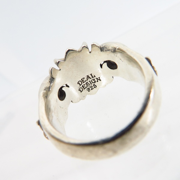 実際に弊社で買取させて頂いたDEAL DESIGN/ディールデザイン クロスリング/17号の画像 4枚目