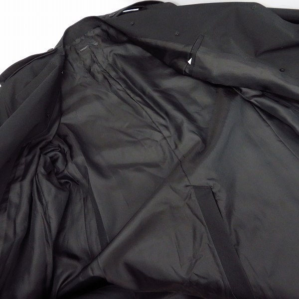 実際に弊社で買取させて頂いたLAD MUSICIAN/ラッドミュージシャン ビッグ トレンチノーカラーコート 2219-350/42の画像 6枚目