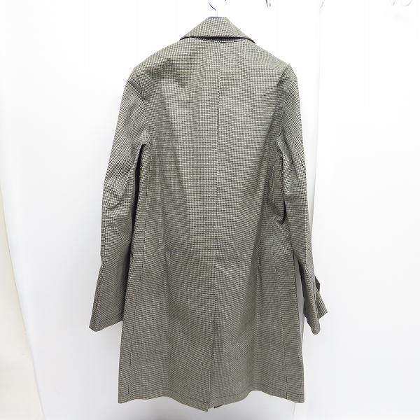 実際に弊社で買取させて頂いた【未使用】MACKINTOSH/マッキントッシュ DOUGLAS/ダグラス千鳥柄 ステンカラーコート/5257/36の画像 1枚目