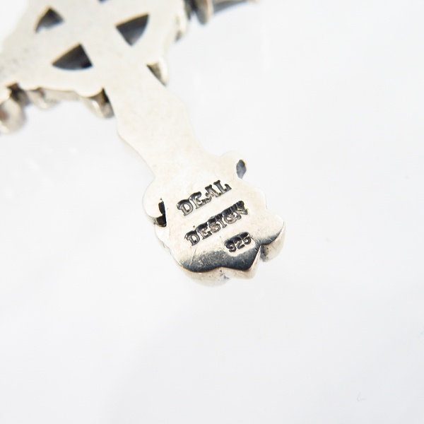 実際に弊社で買取させて頂いたDEALDESIGN/ディールデザイン コンパスローズ クロス ネックレスの画像 3枚目