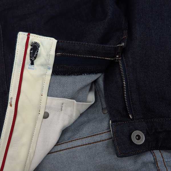 実際に弊社で買取させて頂いたFACTOTUM/ファクトタム タイトストレート ストレッチ 生デニムパンツ/ジーンズ 01040718 Size：31の画像 3枚目