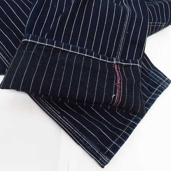 実際に弊社で買取させて頂いたSUGAR CANE/シュガーケーン Lot615 ストライプ柄 パンツ SC47161/Size：34の画像 6枚目