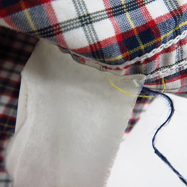 実際に弊社で買取させて頂いたGOOD ENOUGH/GDEH/グッドイナフ ラグラン チェックシャツ/Mの画像 3枚目