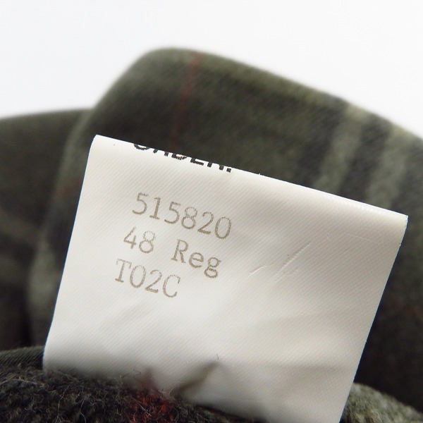 実際に弊社で買取させて頂いたBURBERRY/バーバリー ダッフルコート チェック柄/48の画像 5枚目