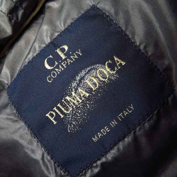 実際に弊社で買取させて頂いたC.P.COMPANY/シーピーカンパニー PIUMA DOCA 中綿ジャケット 25184T45/A5 46の画像 2枚目