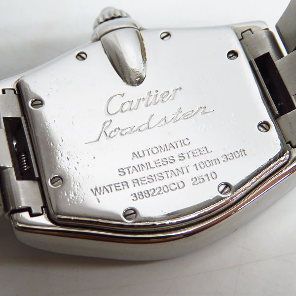 実際に弊社で買取させて頂いたCARTIER/カルティエ ロードスター 自動巻き 腕時計 2510 W62002V3の画像 3枚目