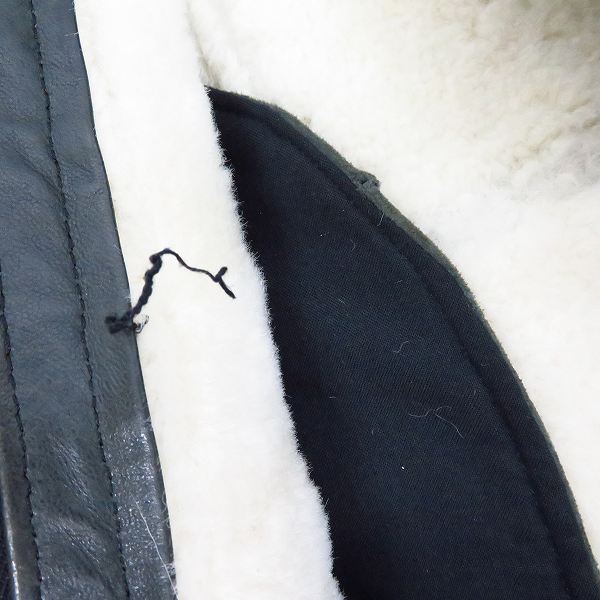 実際に弊社で買取させて頂いたFACTOTUM/ファクトタム ムートンジャケット/46の画像 9枚目