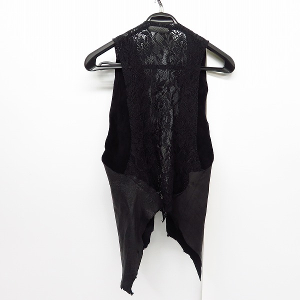 実際に弊社で買取させて頂いたIF SIX WAS NINE/イフシックスワズナイン GILET SINDBAAD レザージレベスト/Fの画像 1枚目