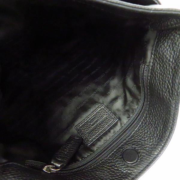 実際に弊社で買取させて頂いたGIORGIO ARMANI/ジョルジオアルマーニ レザー ショルダーバッグの画像 3枚目