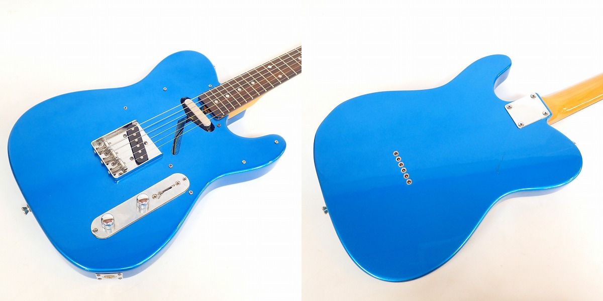 実際に弊社で買取させて頂いた★Bacchus/バッカス UNIVERSE SERIES テレキャスター タイプ メタリックブルー エレキギターの画像 6枚目