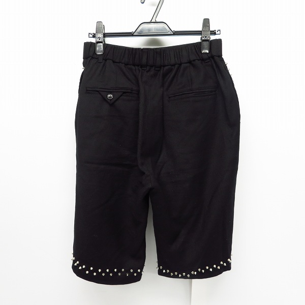 実際に弊社で買取させて頂いたDISCOVERED/ディスカバード スタッズ ハーフパンツ DC-SS17-MTP-01 Size：2の画像 1枚目