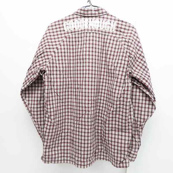 実際に弊社で買取させて頂いたGOOD ENOUGH/GDEH/グッドイナフ ラグラン チェックシャツ/Mの画像 1枚目