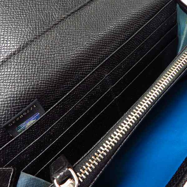 実際に弊社で買取させて頂いたBVLGARI/ブルガリ レザー 長財布/カードケース 2点セットの画像 5枚目