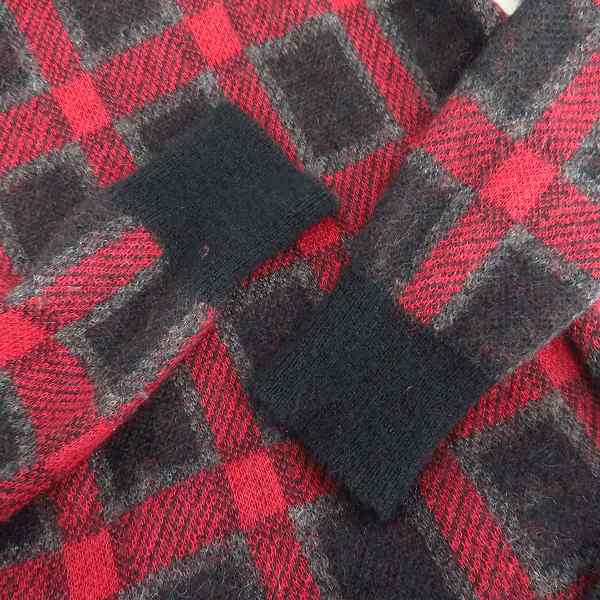 実際に弊社で買取させて頂いたJOHN LAWRENCE SULLIVAN/ジョンローレンスサリバン チェック モヘア ニット セーター/Sの画像 5枚目