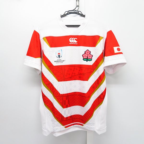 実際に弊社で買取させて頂いたCANTERBURY/カンタベリー ラグビー 日本代表 ワールドカップ 2019 レプリカ ユニフォーム/M