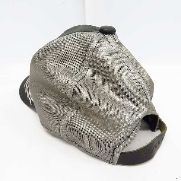 実際に弊社で買取させて頂いたBACKBONE/バックボーン レザーキャップ メッシュの画像 1枚目