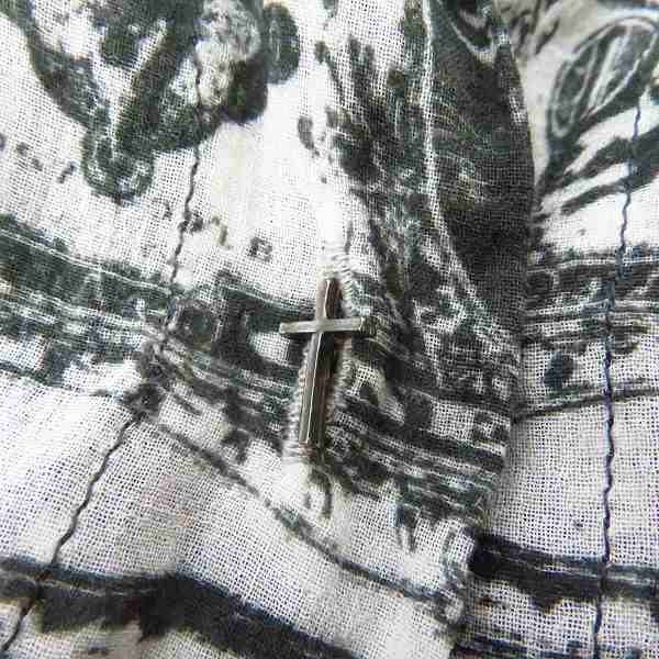 実際に弊社で買取させて頂いたIFSIXWASNINE/イフシックスワズナイン クロスボタン タキシードシャツ TXS-4/W 5990IJ/2の画像 6枚目