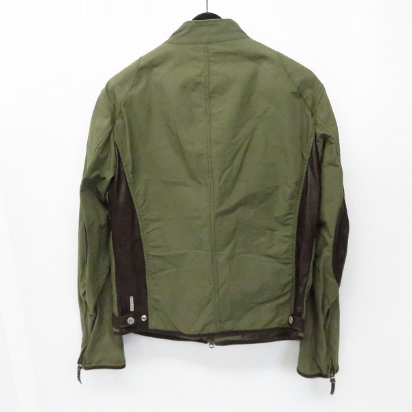 実際に弊社で買取させて頂いたARMANI JEANS/アルマーニジーンズ ミリタリージャケット/Lの画像 1枚目