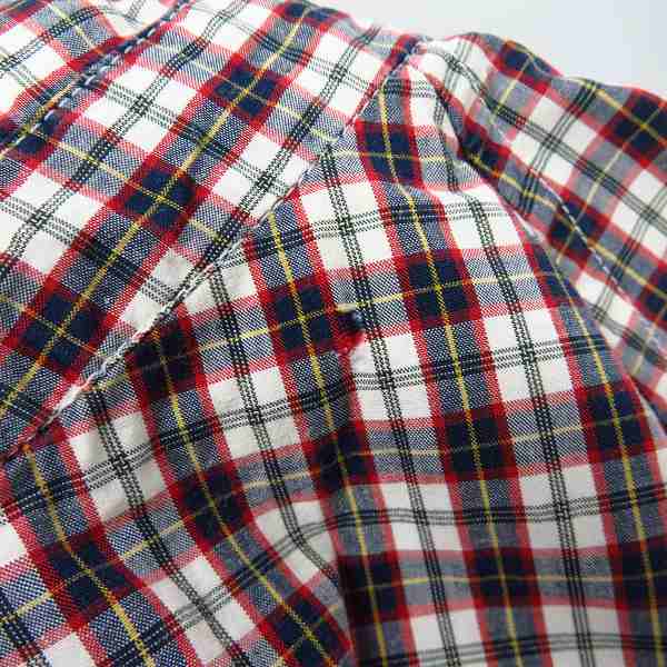 実際に弊社で買取させて頂いたGOOD ENOUGH/GDEH/グッドイナフ ラグラン チェックシャツ/Mの画像 4枚目