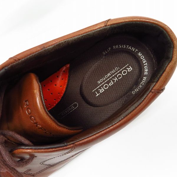 実際に弊社で買取させて頂いたROCKPORT/ロックポート レザー ビジネスシューズ M77289/26.5の画像 4枚目