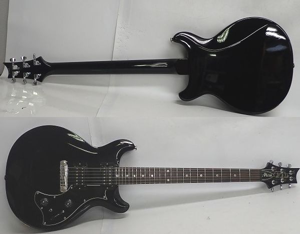 実際に弊社で買取させて頂いた★PRS USA/Paul Reed Smith ポール・リード・スミス Mira Black エレキギター ハードケース付の画像 1枚目