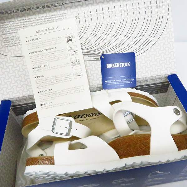実際に弊社で買取させて頂いたBIRKENSTOCK/ビルケンシュトック Rio/リオ レザーサンダル 0031733/25の画像 7枚目