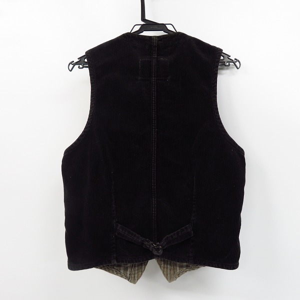 実際に弊社で買取させて頂いたSUGAR CANE/シュガーケーン ピケ・ストライプ・ワークベスト SC12046/36の画像 1枚目