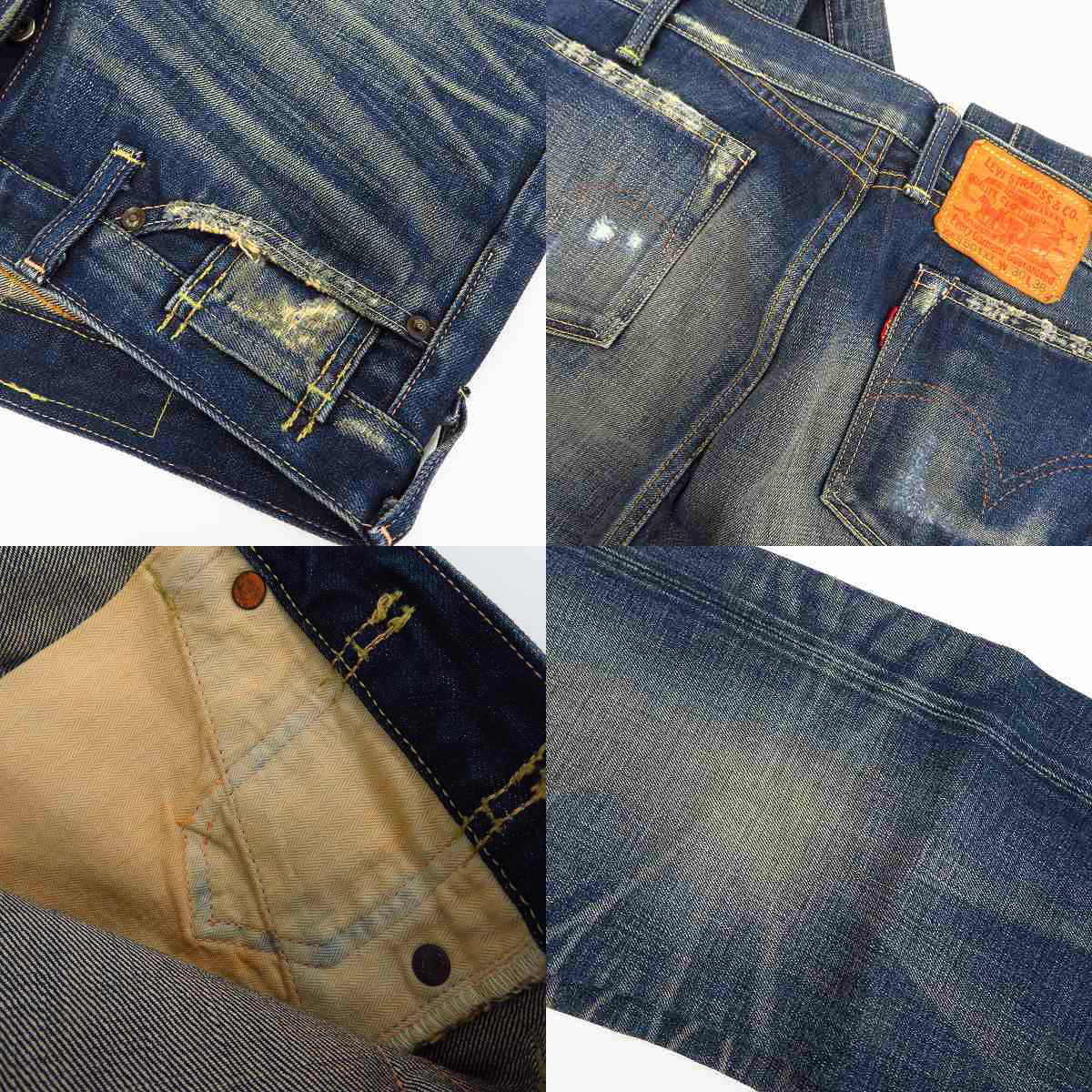 LEVIS/リーバイス S501XX 復刻 大戦モデルローライズカスタム