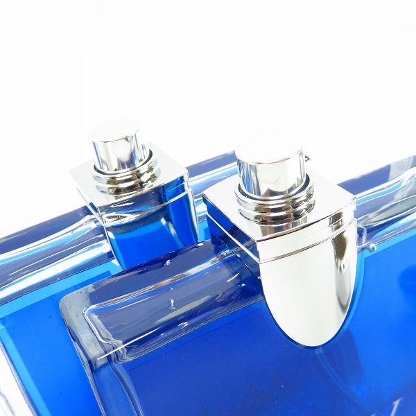 実際に弊社で買取させて頂いた【観賞用】BVLGARI/ブルガリ ブルー プールオム オードトワレ 100ml/50ml 3点セットの画像 2枚目
