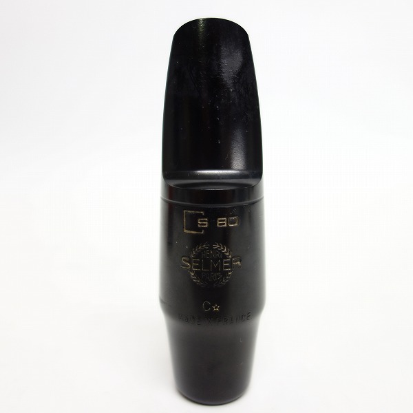 実際に弊社で買取させて頂いたSELMER/セルマー アルトサックス マウスピース S80 C★ リガチャー付きの画像 1枚目