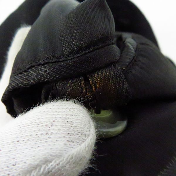 実際に弊社で買取させて頂いたGIORGIO ARMANI/ジョルジオアルマーニ ウール ロング ステンカラーコート/48の画像 7枚目