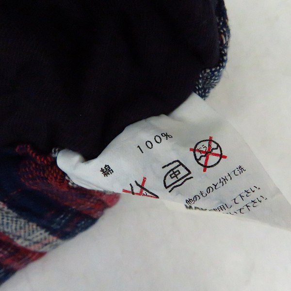 実際に弊社で買取させて頂いたBackChannel/バックチャンネル ハーフパンツ チェック/Lの画像 3枚目