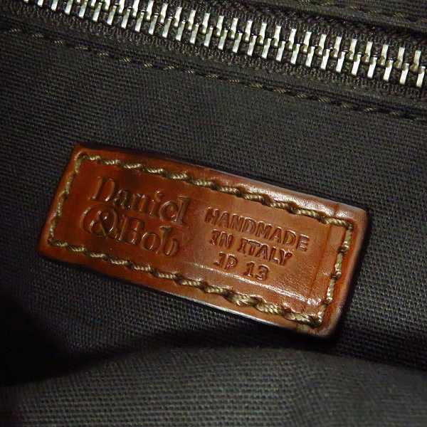 実際に弊社で買取させて頂いたDaniel&Bob/ダニエル＆ボブ CULODORO RODI/クロドーロ ロディ レザー 2WAY トートバッグ/ショルダーバッグの画像 4枚目