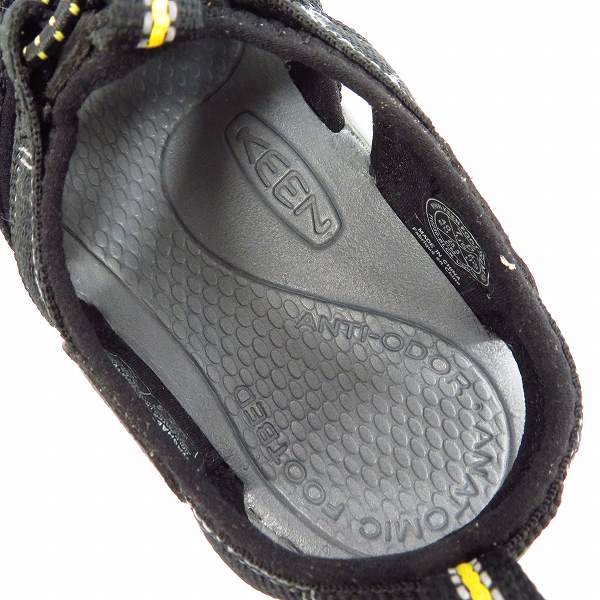 実際に弊社で買取させて頂いたKEEN/キーン NEWPORT H2/ニューポート サンダル  110230-BLACK/ブラック 25.5cmの画像 4枚目