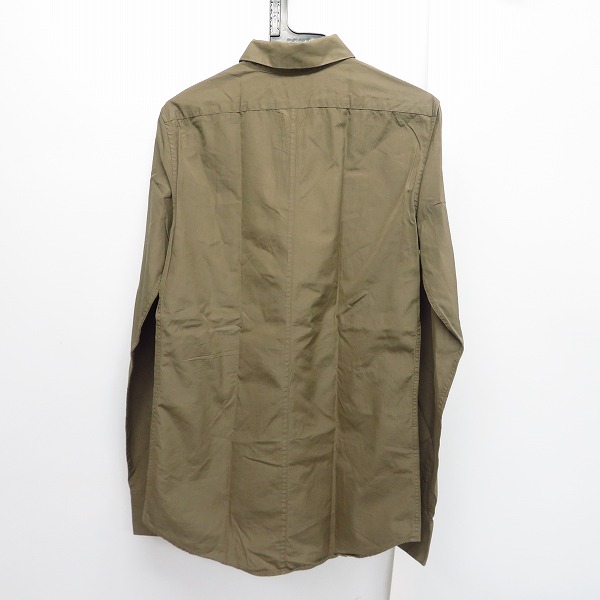 実際に弊社で買取させて頂いたMARNI/マルニ コットン 長袖シャツ グレー系/44の画像 1枚目