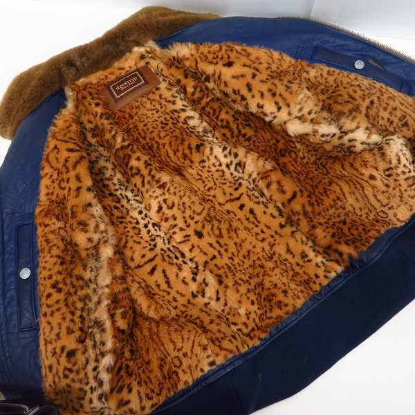 実際に弊社で買取させて頂いたdrestrip/ドレストリップ カウレザー ジップアップ ジャケット 1の画像 3枚目