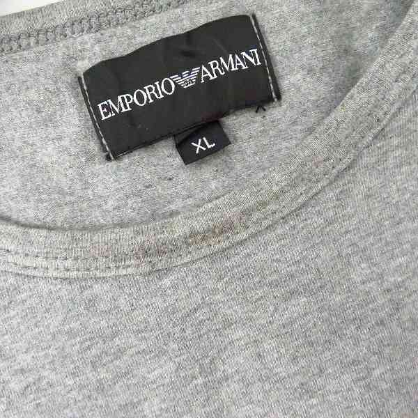 実際に弊社で買取させて頂いたEMPORIO ARMANI/エンポリオアルマーニ ハーフスリーブ/半袖 カットソー/Tシャツ M/L/XL 4点セットの画像 8枚目