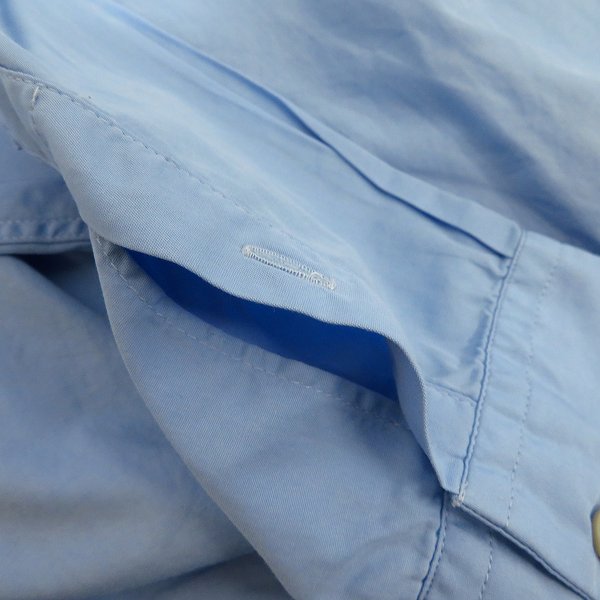 実際に弊社で買取させて頂いたMARNI/マルニ コットン 長袖シャツ ブルー/44の画像 7枚目