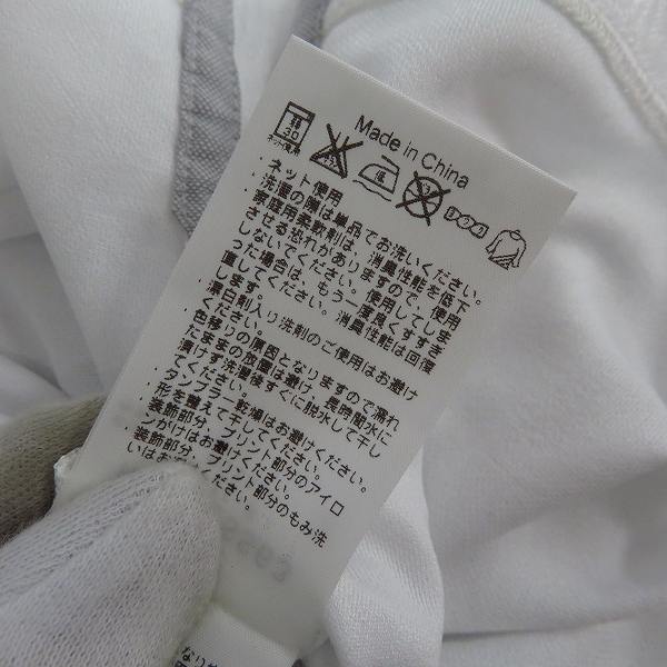 実際に弊社で買取させて頂いた【未使用】Kappa/カッパ  レディース ゴルフウエア チェック柄ダウンベスト/ポロシャツ/2WAY ジャケット等/M 5点セットの画像 4枚目