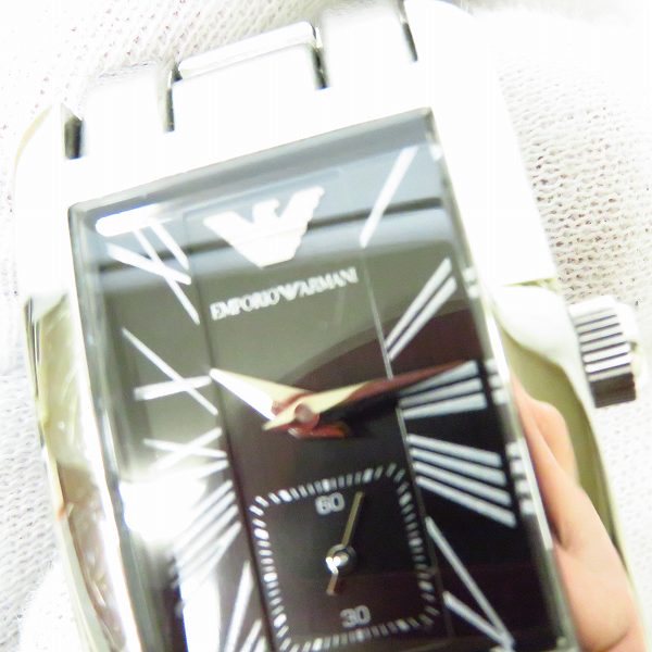 実際に弊社で買取させて頂いたEMPORIO ARMANI/エンポリオ アルマーニ クォーツ腕時計 AR-0157【動作未確認】の画像 6枚目