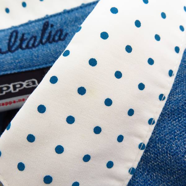 実際に弊社で買取させて頂いた【未使用】Kappa/カッパ  レディース ゴルフウエア ダウンベスト/ハーフ ジップアップシャツ/ポロシャツ等/M 5点セットの画像 6枚目