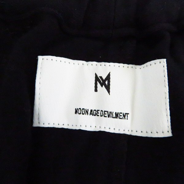 実際に弊社で買取させて頂いた【未使用】Moonage Devilment/ムーンエイジデビルメント -PA-ポリレーヨン7分丈パンツ mpt-0126/00の画像 3枚目