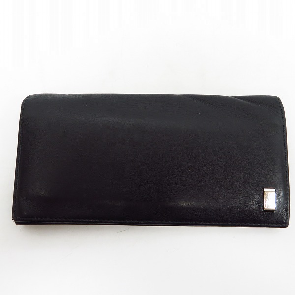 実際に弊社で買取させて頂いたdunhill/ダンヒル SIDECAR/サイドカー  レザー 二つ折り 長財布 QD1010A