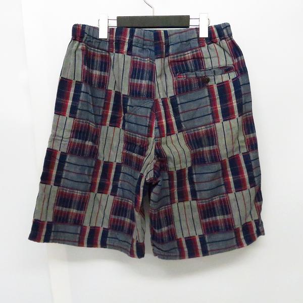 実際に弊社で買取させて頂いたBackChannel/バックチャンネル ハーフパンツ チェック/Lの画像 1枚目