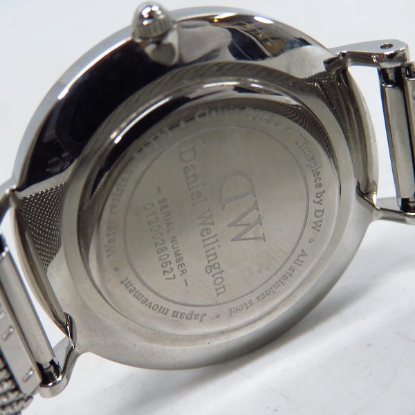 実際に弊社で買取させて頂いたDaniel Wellington/ダニエルウェリントン ClassicPetiteSterling DW00100164の画像 3枚目