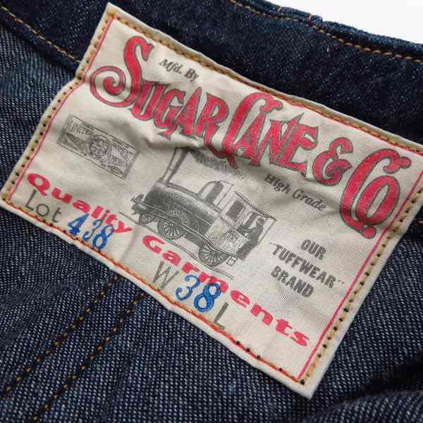 実際に弊社で買取させて頂いたSUGAR CANE/シュガーケーン FICTION ROMANCE 11oz ブルーデニム エンジニアコート SC13438/38の画像 2枚目