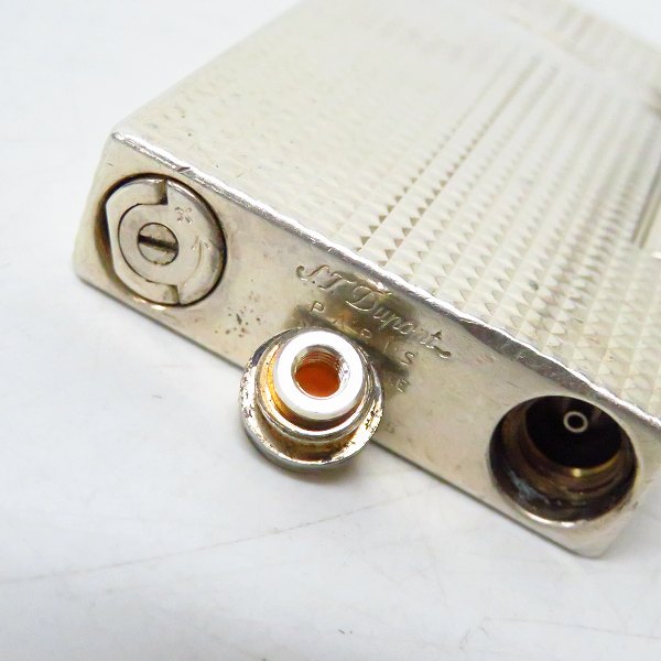 実際に弊社で買取させて頂いたS.T.Dupont/S.T.デュポン LIGNE2/ライン2 ダイヤモンドヘッド ガスライターの画像 2枚目