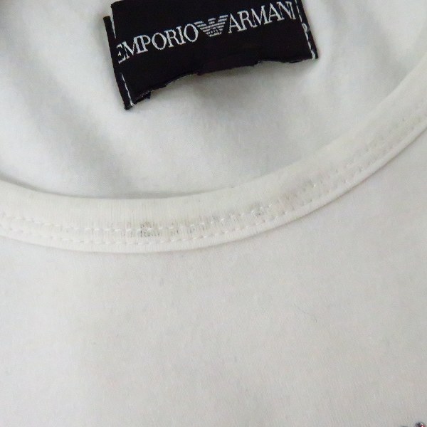 実際に弊社で買取させて頂いたEMPORIO ARMANI/エンポリオアルマーニ ハーフスリーブ/半袖 カットソー/Tシャツ M/L/XL 4点セットの画像 7枚目
